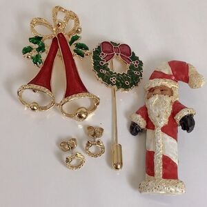 Holiday Pins Set of 3